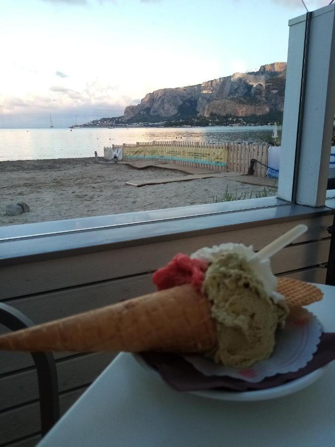 Casa Rosamarina Leilighet Mondello Eksteriør bilde
