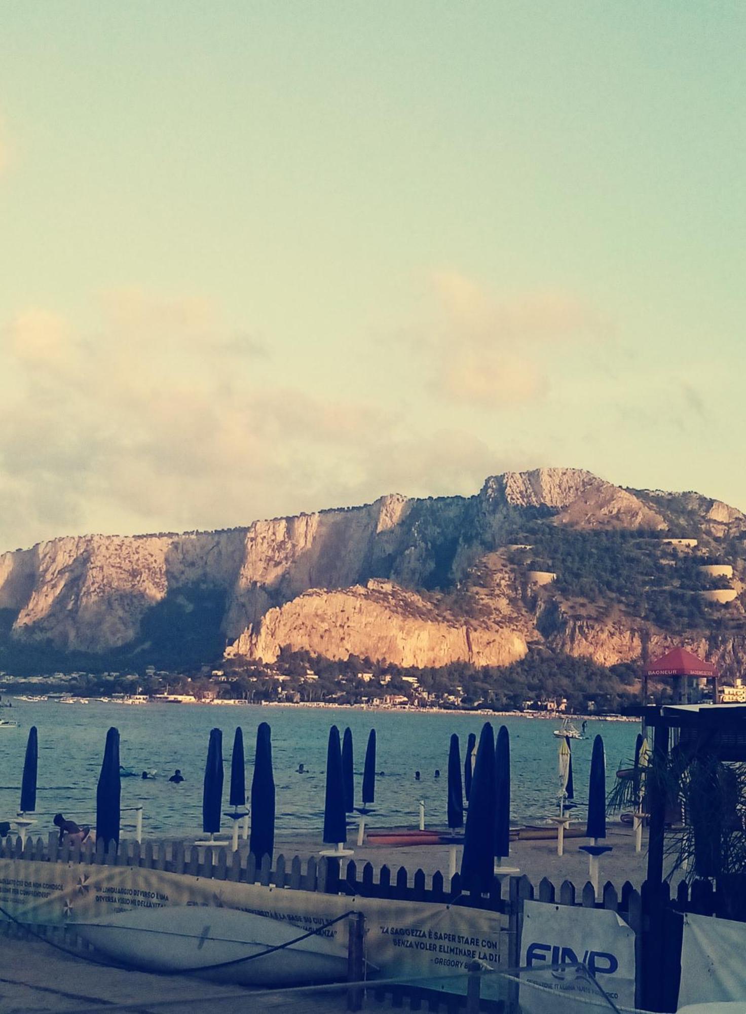 Casa Rosamarina Leilighet Mondello Eksteriør bilde